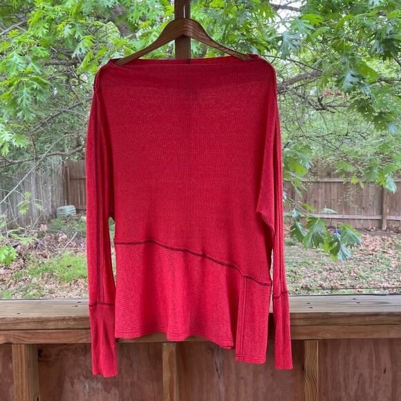 Free People We The Free Londontown Thermal Top Size S - Picture 1 of 7